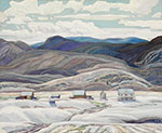 Franklin Carmichael Ferme Bisset reproduction de tableau