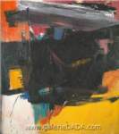 Franz Kline Crayon rouge reproduction de tableau