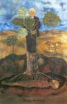 Frida Kahlo Luther Burbank reproduction de tableau