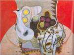 Georges Braque La nappe rose reproduction de tableau