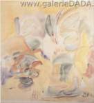 Helen Frankenthaler Labyrinthe de jardin reproduction de tableau