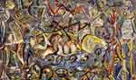 Jackson Pollock Pasiphae reproduction de tableau