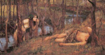 John William Waterhouse Une Naiad reproduction de tableau