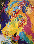 Leroy Neiman Service de puissance reproduction de tableau