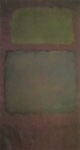 Mark Rothko Ton gris foncé sur Maroon reproduction de tableau