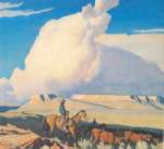 Maynard Dixon, Plage ouverte Reproduction de tableau