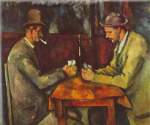 Paul Cezanne Les joueurs de cartes reproduction de tableau