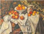 Paul Cezanne Nature morte avec pommes et oranges reproduction de tableau