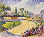 Paul Signac Le Vélodrome reproduction de tableau