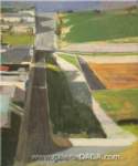 Richard Diebenkorn Paysage urbain I reproduction de tableau