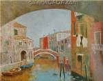 Roland Oudot Venise reproduction de tableau