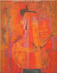 Rufino Tamayo Homme avec pipe reproduction de tableau