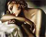 Tamara de Lempicka La Dormeuse reproduction de tableau