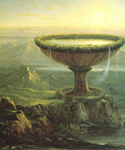 Thomas Cole La coupe du Titan reproduction de tableau