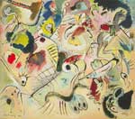 Vasilii Kandinsky Croquis 160A reproduction de tableau