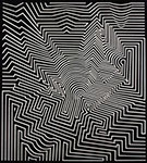 Victor Vasarely Zint reproduction de tableau