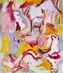 Willem De Kooning Amityville reproduction de tableau