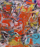 Willem De Kooning Composition reproduction de tableau