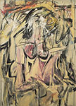 Willem De Kooning Femme III reproduction de tableau