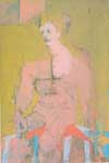 Willem De Kooning Figure assise reproduction de tableau