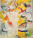 Willem De Kooning Pirate reproduction de tableau