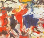 Willem De Kooning Sans titre V reproduction de tableau