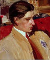 Sorolla oil portrait