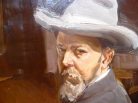 Sorolla oil portrait