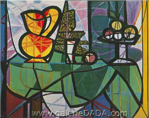 Pitcher and a Bowl of Fruit - Pablo Picasso Art Reproduction | Galerie Dada