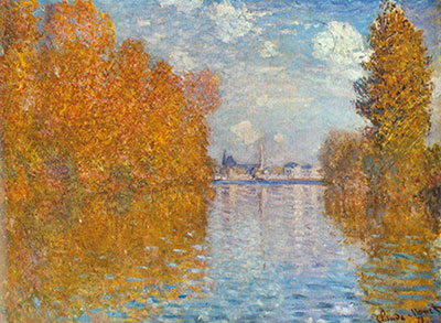 Autumn at Argenteuil - Claude Monet Art Reproduction | Galerie Dada