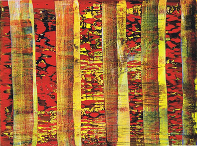 Gerhard Richter, Abstract Painting 8 Fine Art Reproduction Oil Painting