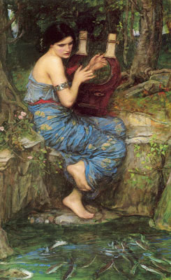 John William Waterhouse, The Charmer Fine Art Reproduction Oil Painting