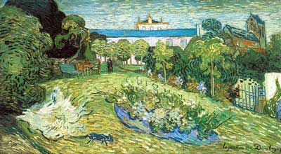 Daubigny's Garden (Thick Impasto Paint) - Vincent Van Gogh Art