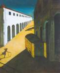 Giorgio de Chirico,  Mystery and Melancholy of a Street Fine Art Reproduction Oil Painting