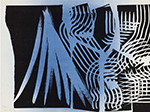 Hans Hartung, Untitled (Farandole portfolio), 1970-71 Fine Art Reproduction Oil Painting