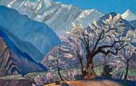 Nicholas Roerich,  Krishna Fine Art Reproduction Oil Painting