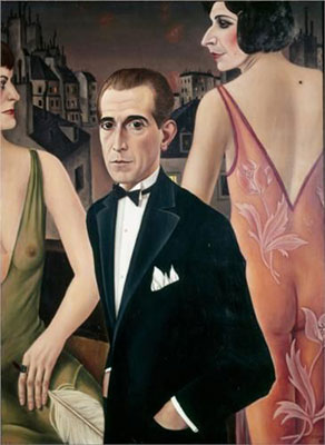 riproduzione-quadri-di Christian Schad San Genois d'Anneaucourt