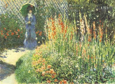 riproduzione-quadri-di Claude Monet Gladioli