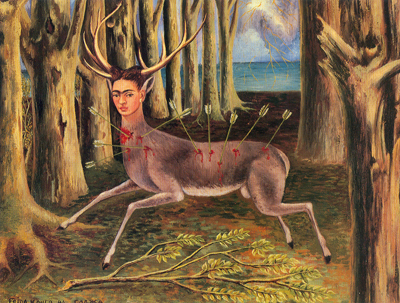 riproduzione-quadri-di Frida Kahlo Il piccolo deer