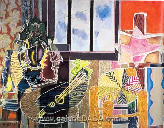 riproduzione-quadri-di Georges Braque Lo Studio