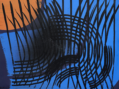 riproduzione-quadri-di Hans Hartung T1972 - H27, 1972