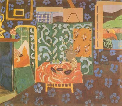 riproduzione-quadri-di Henri Matisse Ancora vita con melanzane