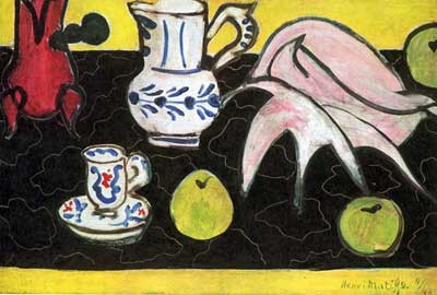 riproduzione-quadri-di Henri Matisse Ancora vita con una Shell