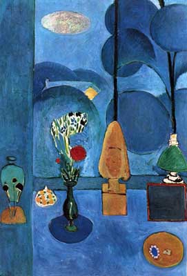 riproduzione-quadri-di Henri Matisse La finestra blu