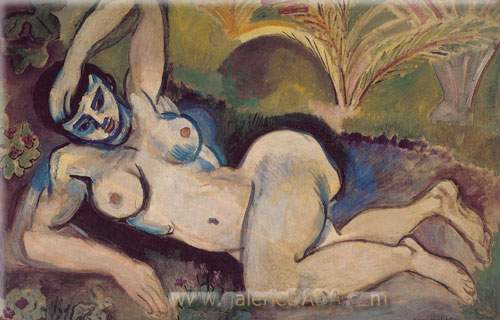 riproduzione-quadri-di Henri Matisse Nude blu