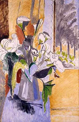 riproduzione-quadri-di Henri Matisse Profumo di Flowers su una Verandah