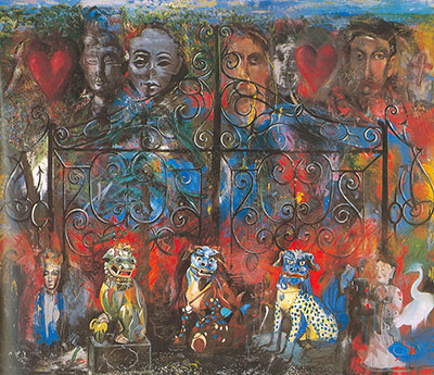 riproduzione-quadri-di Jim Dine L'Anchoress