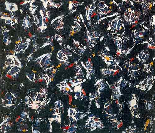 riproduzione-quadri-di Lee Krasner Astratto n. 2