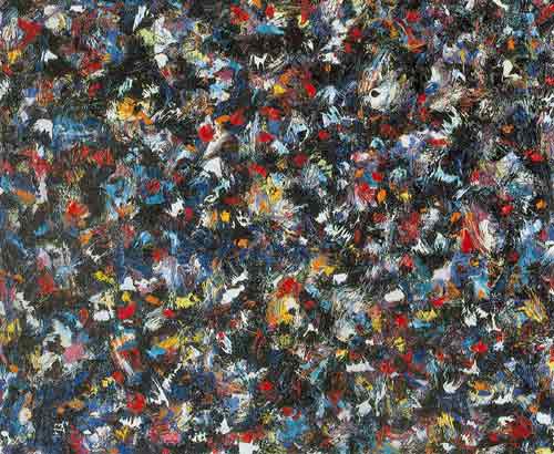 riproduzione-quadri-di Lee Krasner Vita notturna