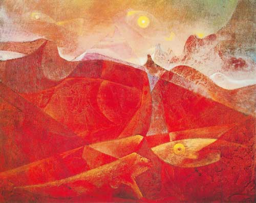 riproduzione-quadri-di Max Ernst Colorado di Medusa